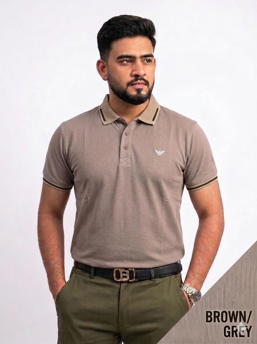Slim Tipped Polo