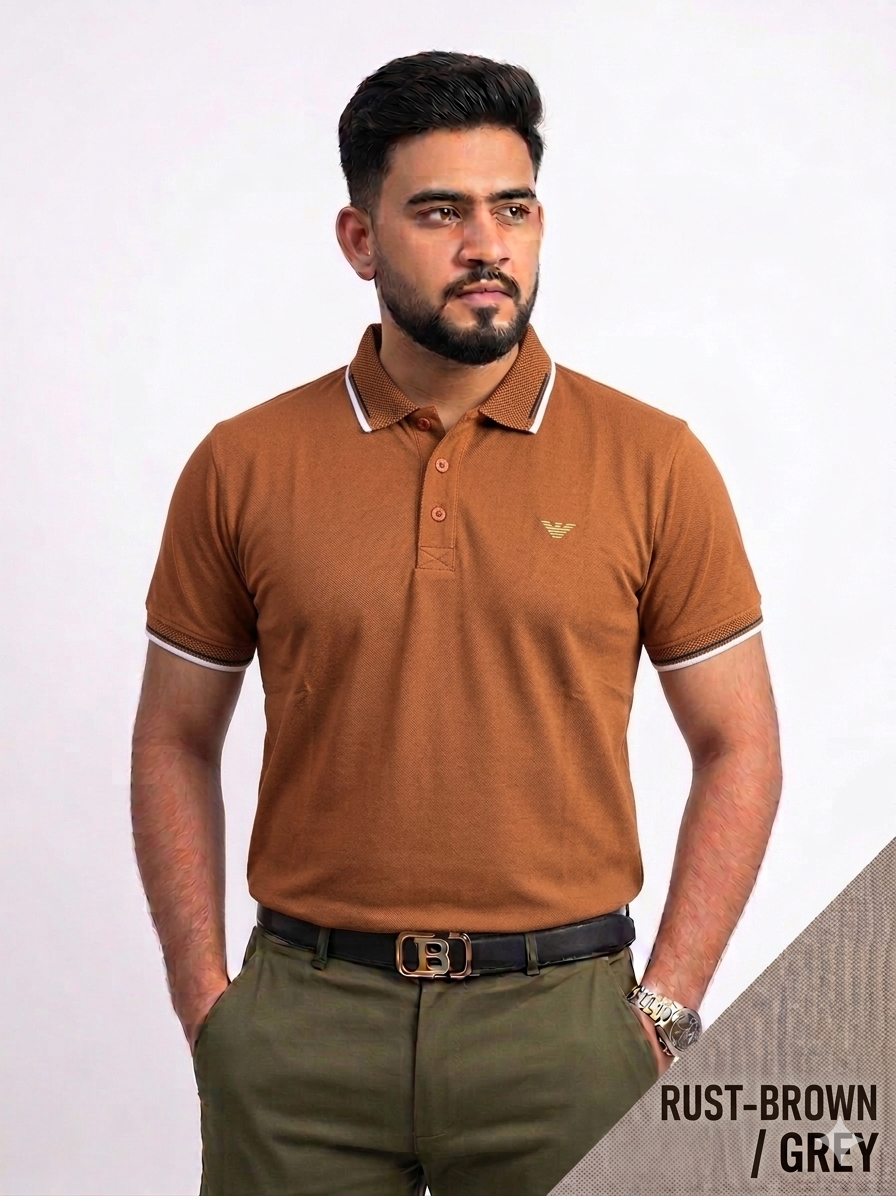 Slim Tipped Polo