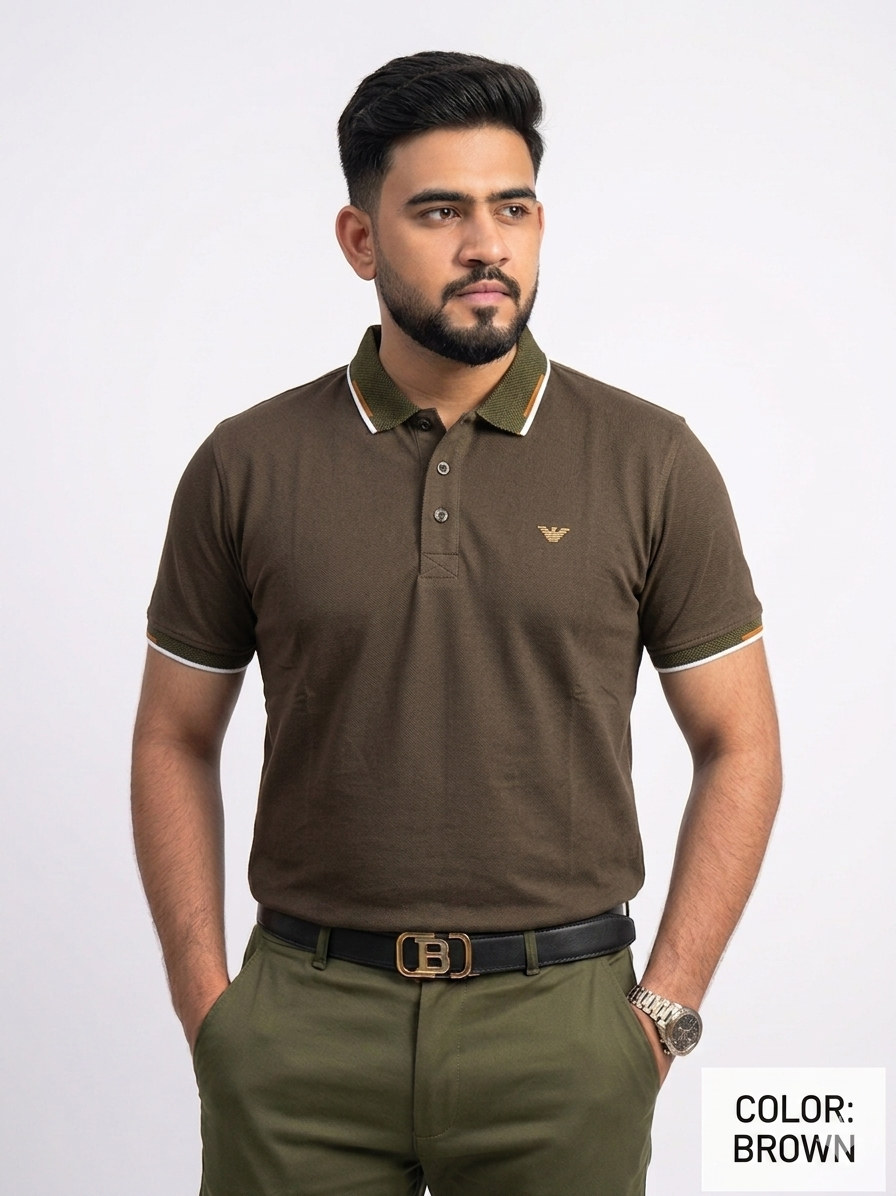 Slim Tipped Polo