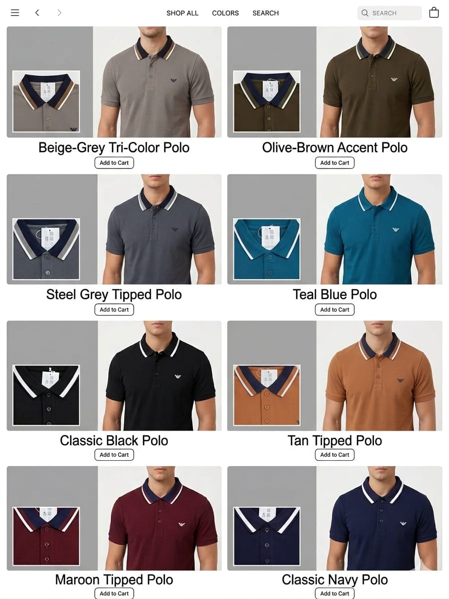 Double Tipped Polo