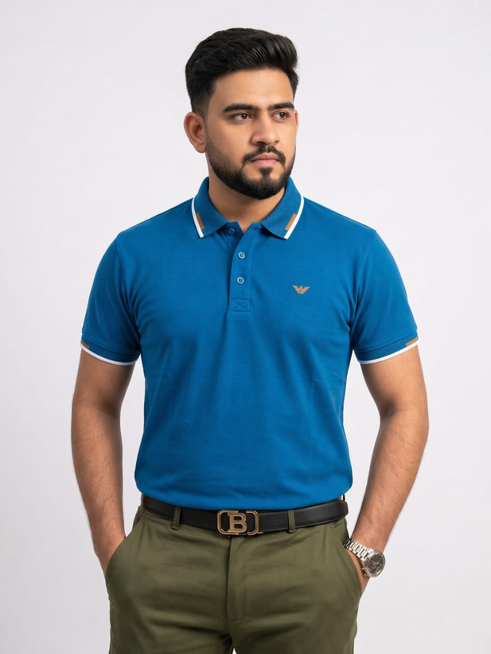 Slim Tipped Polo